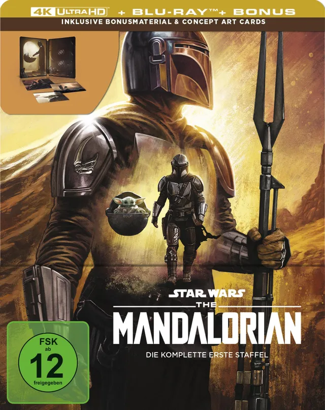 the-mandalorian-staffel-1-4k-uhd-steelbook-blu-ray-star-wars image 1