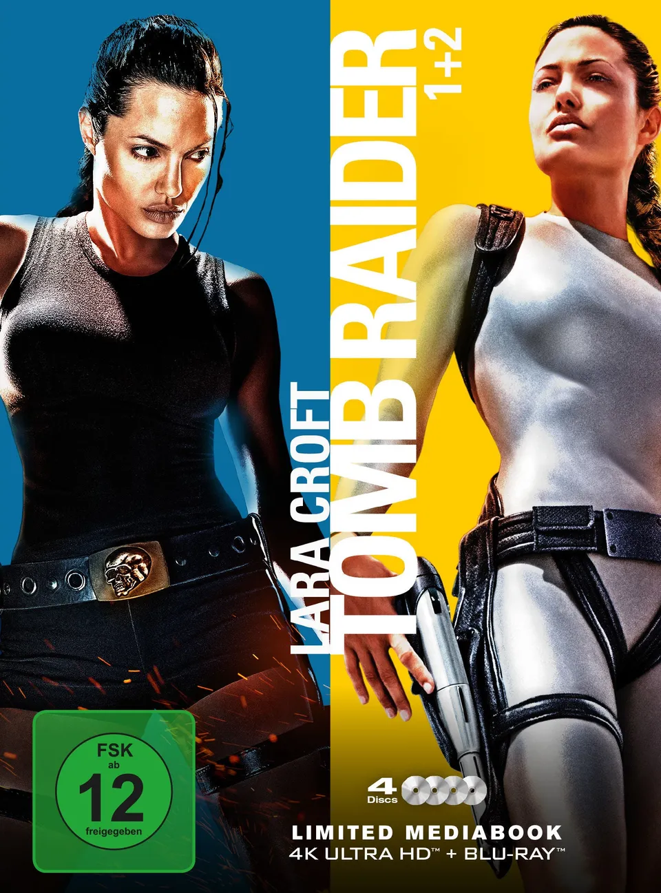 leonine-lara-croft-tomb-raider-1-2-4k-mediabook-blu-ray image 1
